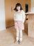 Zip-Up Faux-Fur Lined Boots for Girls taupe - vertbaudet enfant 