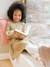 Set of 3 dress + sherpa cardigan + girls tights olive - vertbaudet enfant 