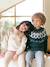 Girl's jacquard jumper with sparkly details vanilla - vertbaudet enfant 