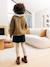 Gilet fille en maille mousseuse olive - vertbaudet enfant 