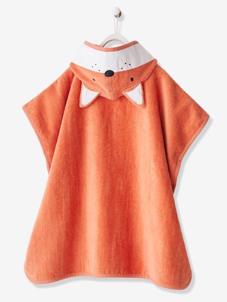 Poncho de bain Renard TERRE CUITE - vertbaudet enfant 