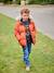 Fleece-Lined Lightweight Jacket, with Mittens or Gloves amber+fir green - vertbaudet enfant 
