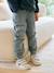 Easy-on jogger trousers for boys anthracite+caramel+grey blue+khaki - vertbaudet enfant 