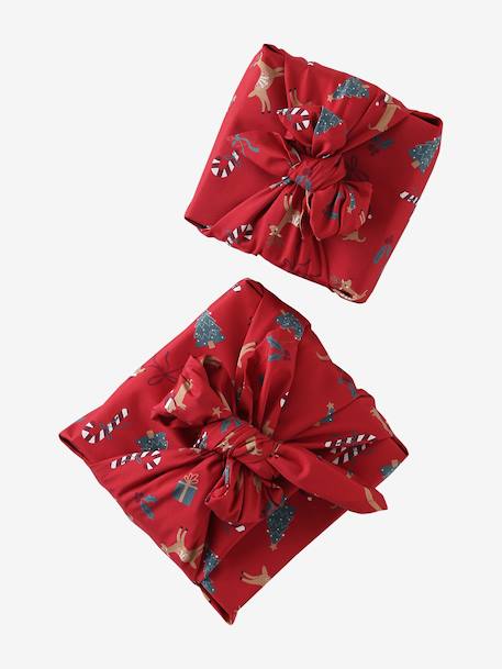 Set of 2 Furoshikis red - vertbaudet enfant 