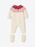Knitted 2-Piece Christmas Set: Jumpsuit + Socks ecru - vertbaudet enfant 