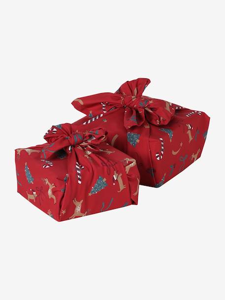 Set of 2 Furoshikis red - vertbaudet enfant 