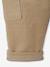 Lined Corduroy Combat Trousers for Babies anthracite+khaki - vertbaudet enfant 