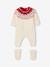 Knitted 2-Piece Christmas Set: Jumpsuit + Socks ecru - vertbaudet enfant 
