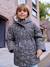 Romantic Hooded Parka for Girls green+navy blue - vertbaudet enfant 