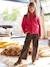 Pantalon fille large imprimé beige+chocolat+multicolore - vertbaudet enfant 