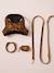 Dog Walking Set: Harness + Lead + Collar coffee - vertbaudet enfant 