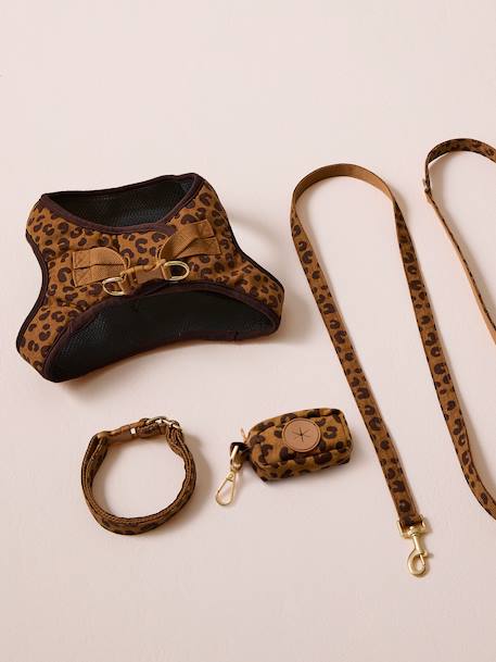 Dog Walking Set: Harness + Lead + Collar coffee - vertbaudet enfant 