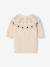 Baby dress in jacquard knit vanilla - vertbaudet enfant 