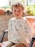 T-shirt manches longues imprimé garçon blanc imprimé - vertbaudet enfant 
