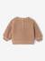 Sweat bébé en sherpa noix de pécan+vert - vertbaudet enfant 