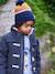 Woollen Duffle Coat with Sherpa Lining for Boys marl grey+navy blue - vertbaudet enfant 
