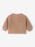 Sweat bébé en sherpa noix de pécan+vert - vertbaudet enfant 