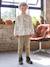 T-shirt manches longues imprimé garçon blanc imprimé - vertbaudet enfant 