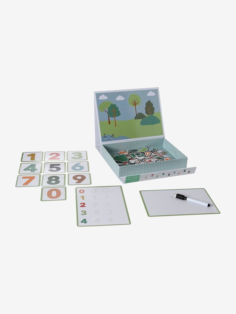 Quercetti 5463 Chiffres Magnétiques - 48 Pièces Magnétino - Jeu Éducatif Made In Italy