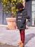 Woollen Duffle Coat with Sherpa Lining for Boys marl grey+navy blue - vertbaudet enfant 