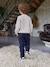 Fleece Joggers for Boys navy blue - vertbaudet enfant 