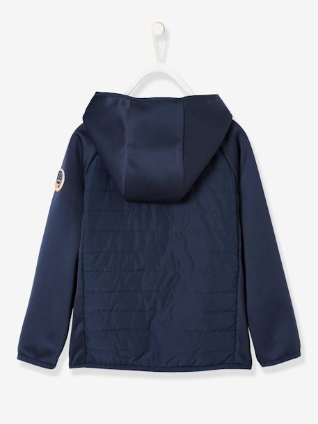 Sports Jacket With Hood, for Boys Dark Blue - vertbaudet enfant 