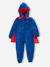 Superhero sleepsuit pyjamas: detachable cape + mask royal blue - vertbaudet enfant 