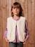 Sleeveless Sherpa Jacket for Girls green+vanilla - vertbaudet enfant 