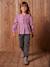 Jean fille mom poches coeur denim gris+gris+stone - vertbaudet enfant 