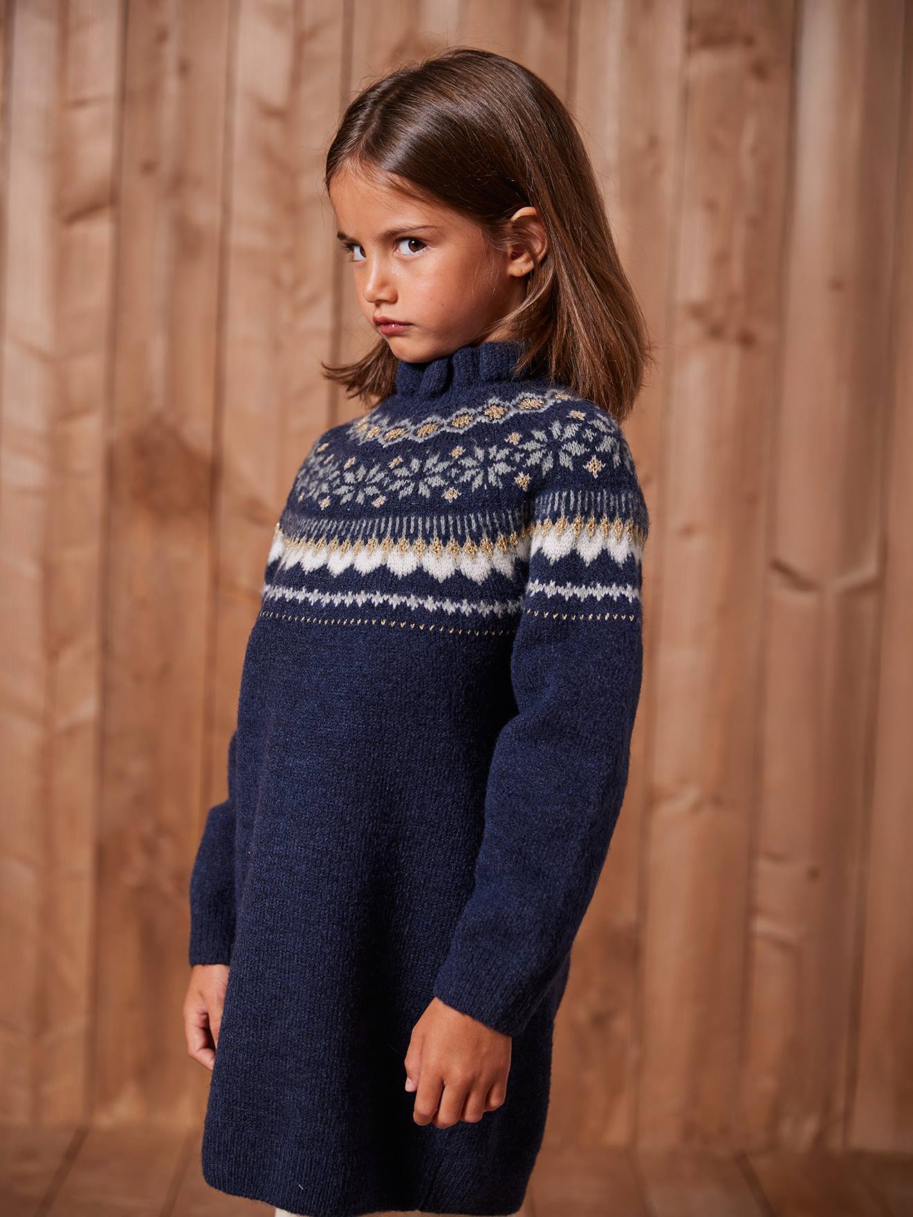 robe fille tricot