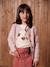 Loose-Fitting Soft Knit Cardigan for Girls marl grey+petrol blue+purple clover+rosy - vertbaudet enfant 