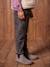 Jean fille mom poches coeur denim gris+gris+stone - vertbaudet enfant 