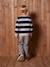 Fluffy Jumper for Boys marl white - vertbaudet enfant 
