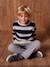 Fluffy Jumper for Boys marl white - vertbaudet enfant 