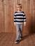 Fluffy Jumper for Boys marl white - vertbaudet enfant 