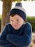 Colourblock Beanie + Snood + Gloves Set for Boys night blue - vertbaudet enfant 