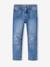 SLIM Straight-Leg MorphologiK Waterless Jeans brut denim+stone - vertbaudet enfant 