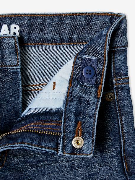 Waterless Straight-Leg Jeans for Boys brut denim+stone - vertbaudet enfant 