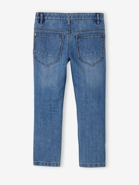 Waterless Straight-Leg Jeans for Boys stone - vertbaudet enfant 