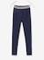 Legging fille ceinture irisée Basics gris chiné+MARINE GRISE+NOIR+vert sauge+vieux rose - vertbaudet enfant 