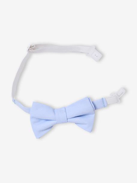 Boy's Christmas set: printed shirt + bow tie printed blue - vertbaudet enfant 