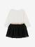 T-Shirt & Glittery Skirt Set for Baby Girls black - vertbaudet enfant 
