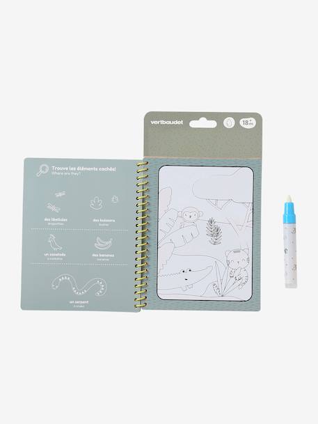 Magic water colouring book multicoloured - vertbaudet enfant 