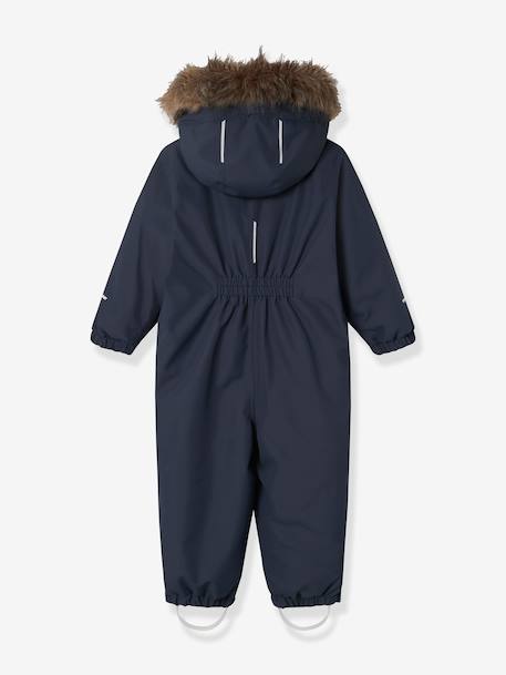 Combinaison de neige doublée polaire enfant NAME IT bleu foncé+mauve - vertbaudet enfant 
