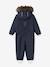 Fleece-lined snowsuit for children NAME IT deep blue+mauve - vertbaudet enfant 