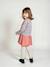 Dress & Quilted Jacket Set for Girls anthracite+dusky pink - vertbaudet enfant 