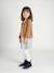 Dress & Jacket Outfit with Floral Print for Girls camel+grey green - vertbaudet enfant 