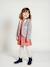 Dress & Quilted Jacket Set for Girls anthracite+dusky pink - vertbaudet enfant 