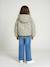 Reversible Lightweight Jacket for Girls emerald green+sage green - vertbaudet enfant 