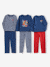 Lot de 3 pyjamas garçon vélo bleu océan - vertbaudet enfant 